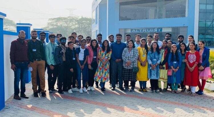 MCA Industrial Visit to Altruist Technologies Chandigarh – FAMT