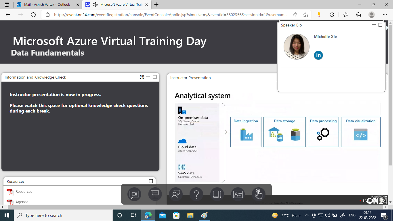 microsoft azure virtual training day data fundamentals part 2